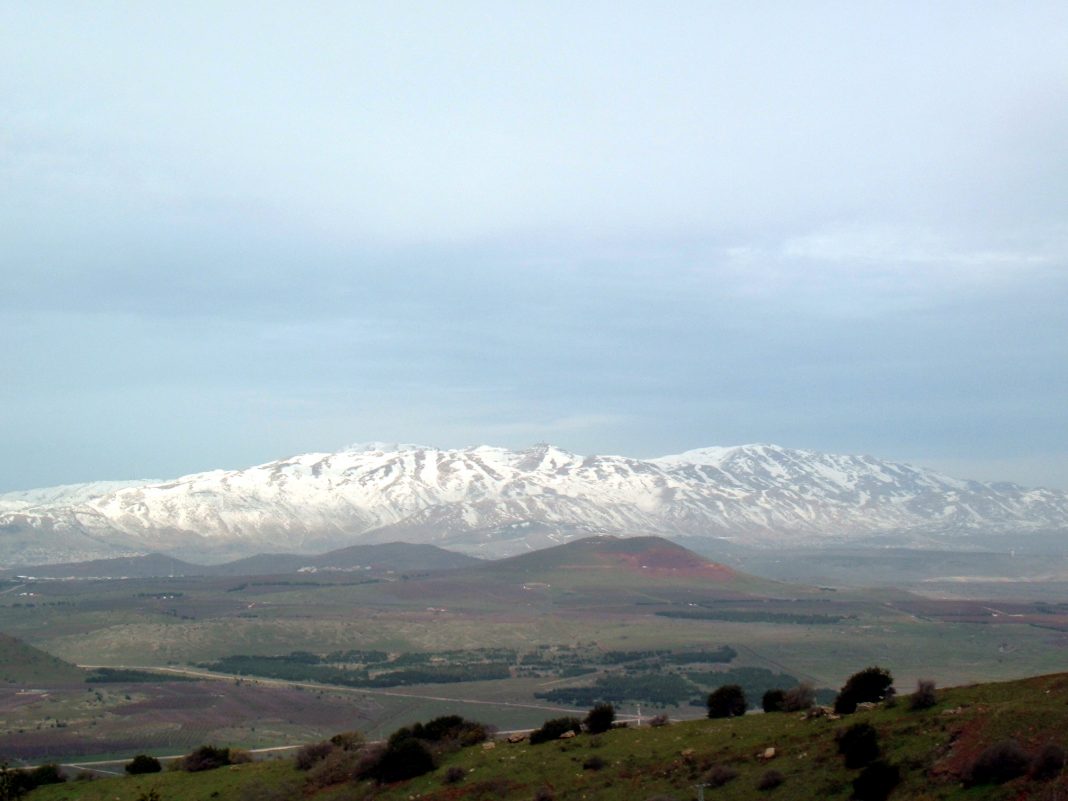 Snowy Mount Hermon as seen from Mt. Bental – A Sacred Summit Revered Across Religions Source: Wikipedia